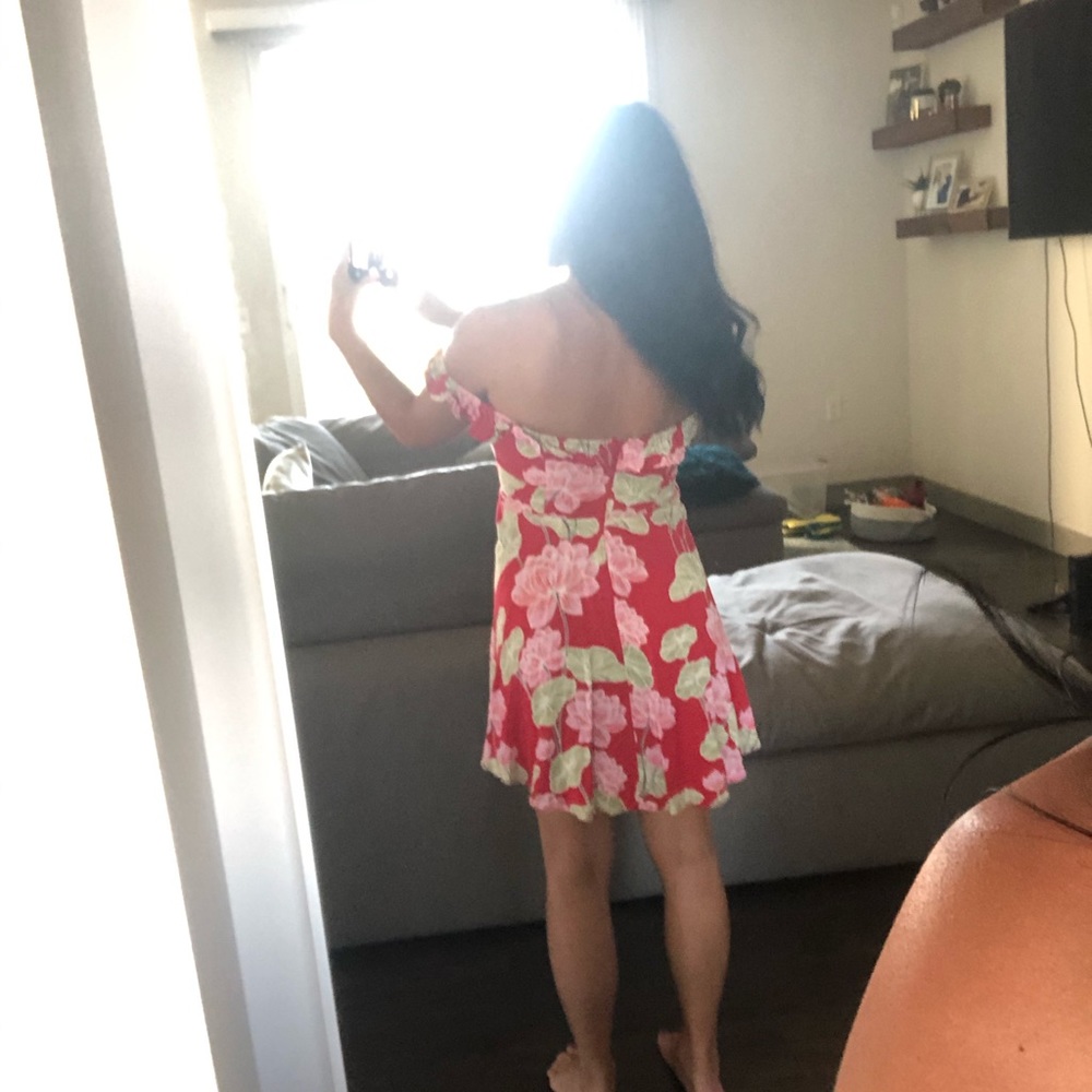 Forever 21 off the shoulder floral dress - Picture 3 of 5